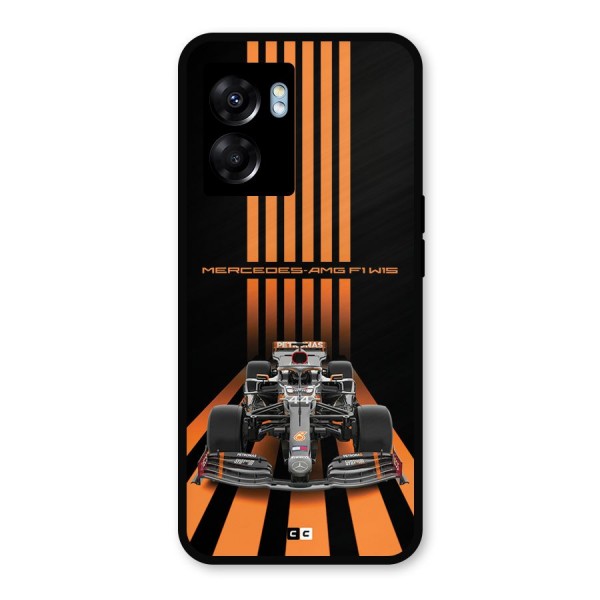 Supercar On Track Metal Back Case for Realme Narzo 50 5G