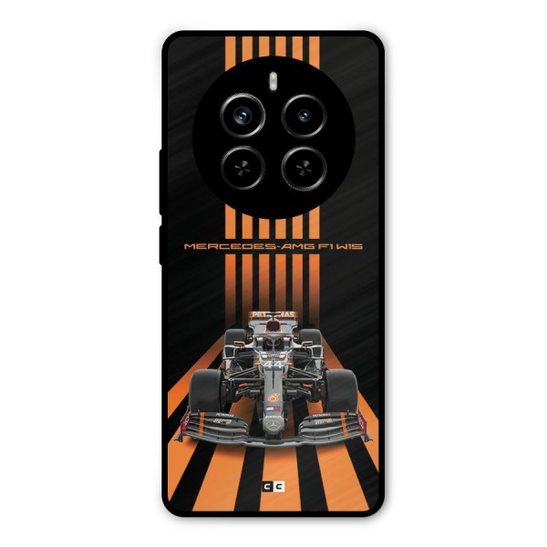 Supercar On Track Metal Back Case for Realme P1 Pro