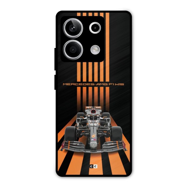 Supercar On Track Metal Back Case for Redmi Note 13 5G