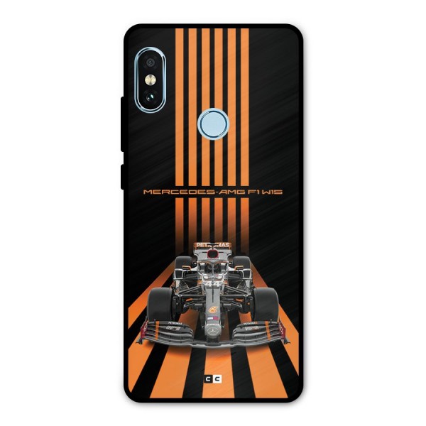 Supercar On Track Metal Back Case for Redmi Note 5 Pro