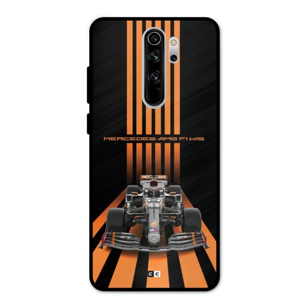 Supercar On Track Metal Back Case for Redmi Note 8 Pro
