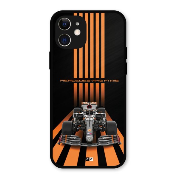 Supercar On Track Metal Back Case for iPhone 12