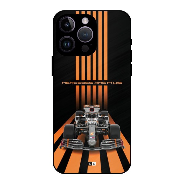 Supercar On Track Metal Back Case for iPhone 14 Pro Max