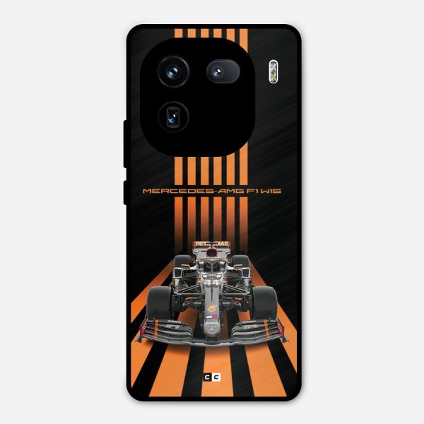 Supercar On Track Metal Back Case for iQOO 12