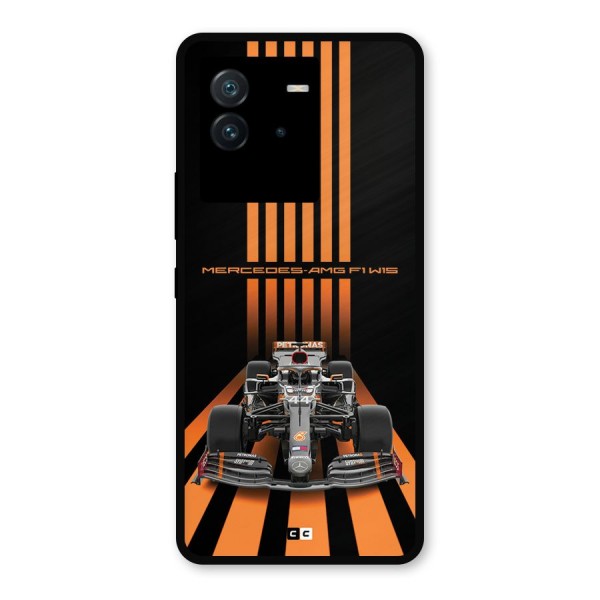 Supercar On Track Metal Back Case for iQOO Neo 6 5G