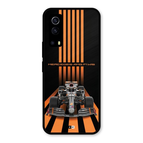 Supercar On Track Metal Back Case for iQOO Z3