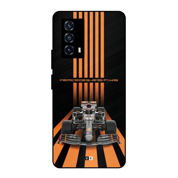 Supercar On Track Metal Back Case for iQOO Z5