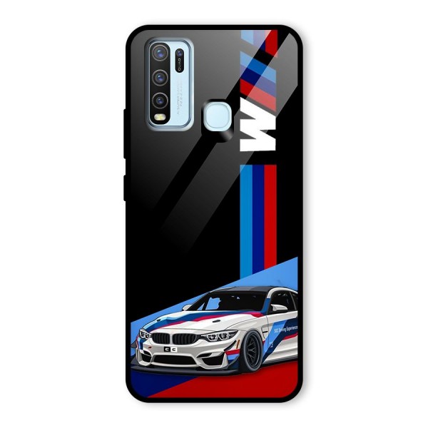 Supercar Stance Glass Back Case for Vivo Y50