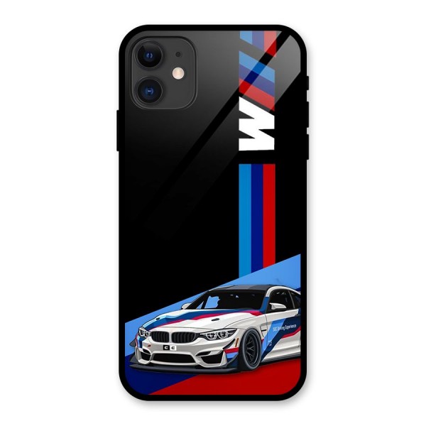 Supercar Stance Glass Back Case for iPhone 11