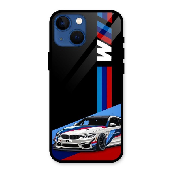 Supercar Stance Glass Back Case for iPhone 13 Mini