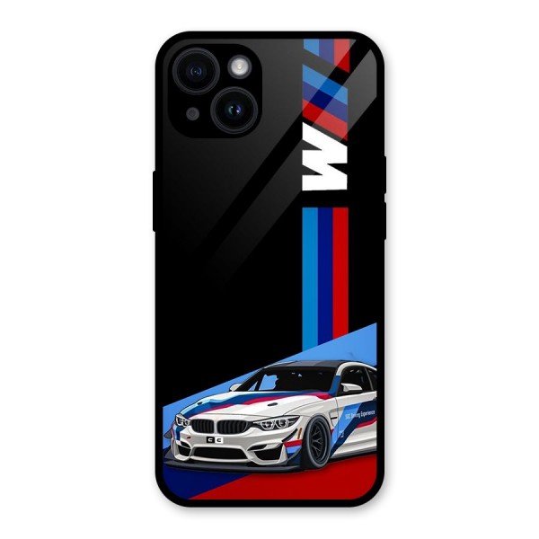 Supercar Stance Glass Back Case for iPhone 14
