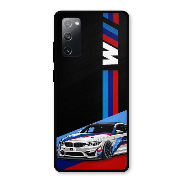 Supercar Stance Metal Back Case for Galaxy S20 FE 5G