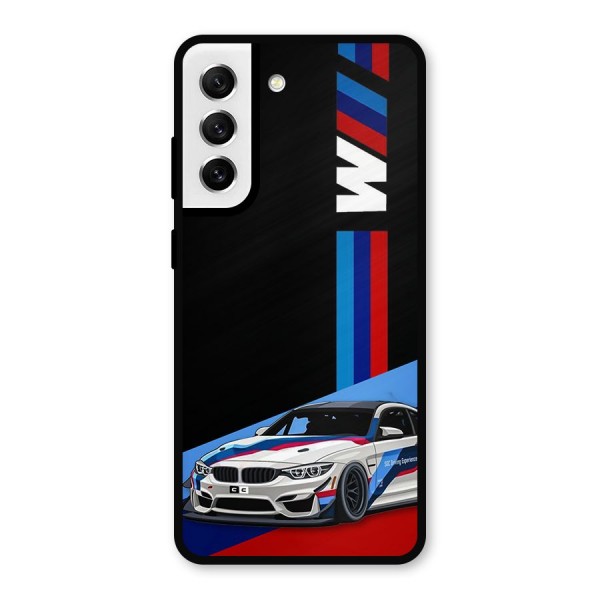 Supercar Stance Metal Back Case for Galaxy S21 FE 5G