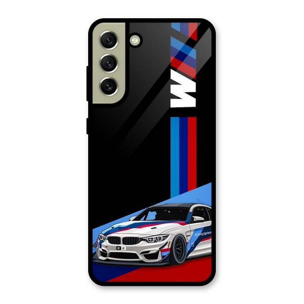 Supercar Stance Metal Back Case for Galaxy S21 FE 5G (2023)
