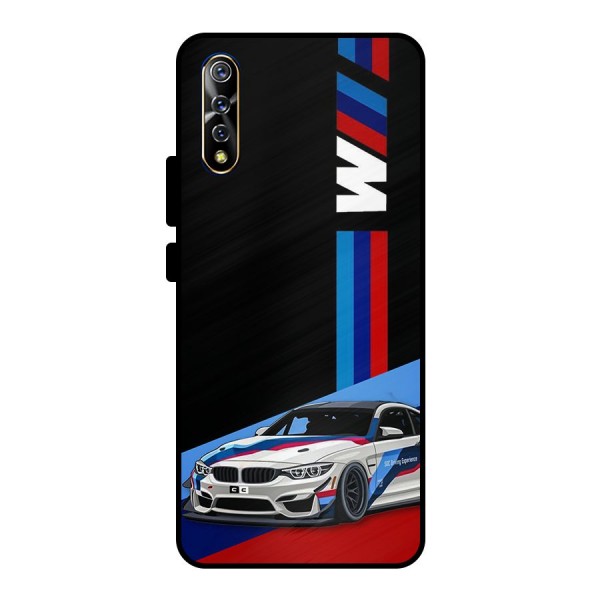 Supercar Stance Metal Back Case for Vivo S1