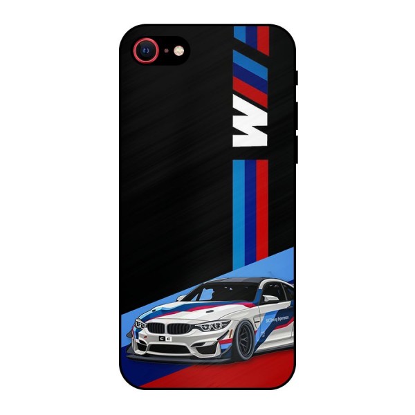 Supercar Stance Metal Back Case for iPhone SE 2020