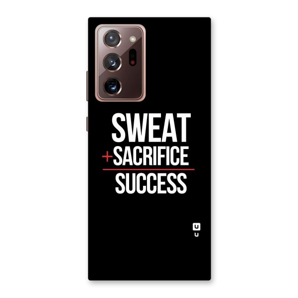 Sweat Sacrifice Success Back Case for Galaxy Note 20 Ultra