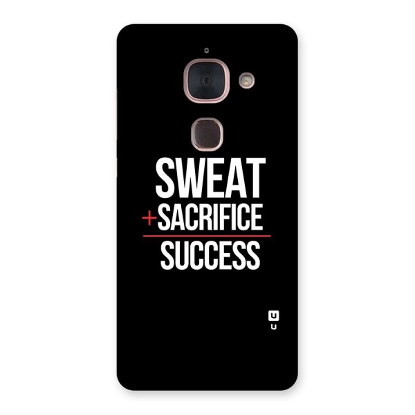 Sweat Sacrifice Success Back Case for Le Max 2