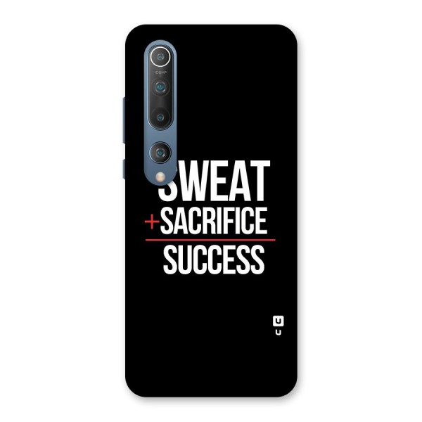 Sweat Sacrifice Success Back Case for Mi 10