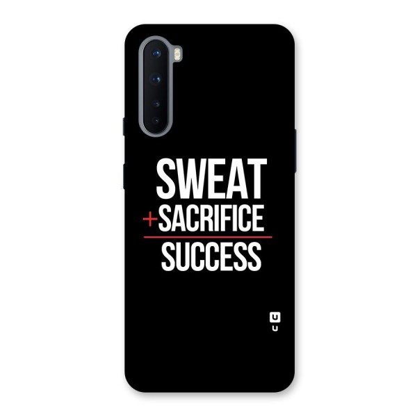 Sweat Sacrifice Success Back Case for OnePlus Nord