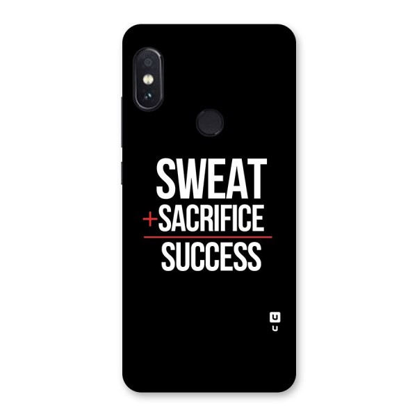 Sweat Sacrifice Success Back Case for Redmi Note 5 Pro