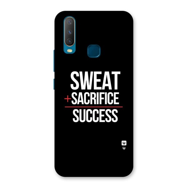 Sweat Sacrifice Success Back Case for Vivo Y17