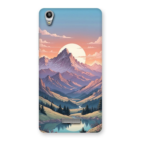 Sweet Evening Back Case for Lava Pixel V1
