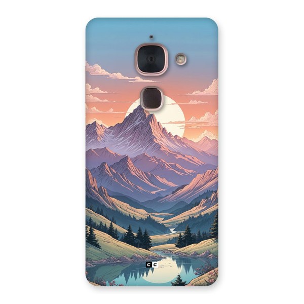 Sweet Evening Back Case for Le Max 2