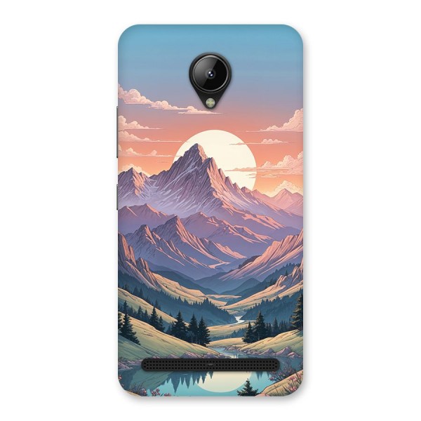 Sweet Evening Back Case for Lenovo C2