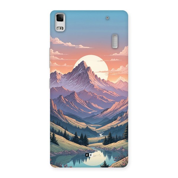 Sweet Evening Back Case for Lenovo K3 Note