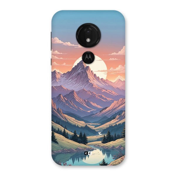 Sweet Evening Back Case for Moto G7 Power