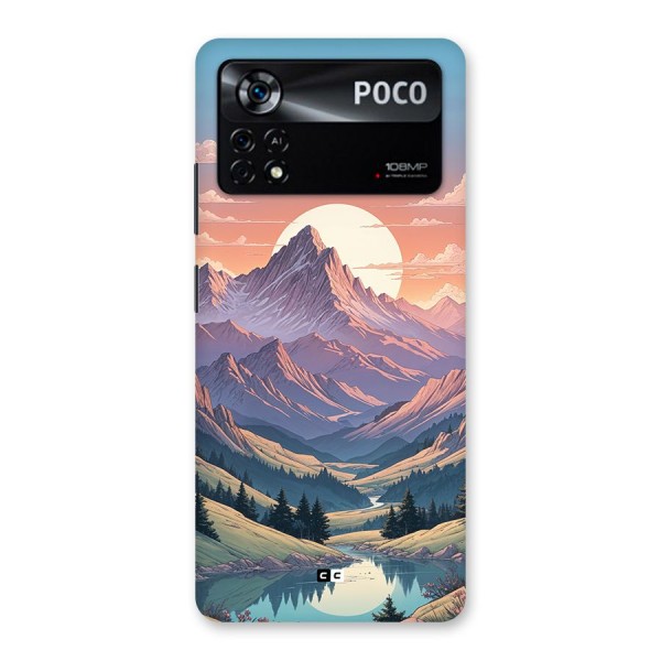 Sweet Evening Back Case for Poco X4 Pro 5G