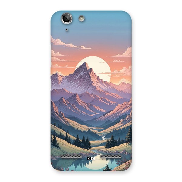 Sweet Evening Back Case for Vibe K5 Plus