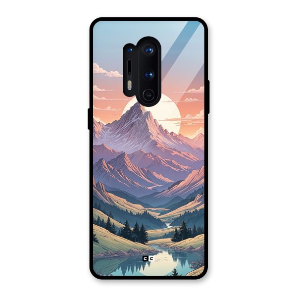 Sweet Evening Glass Back Case for OnePlus 8 Pro