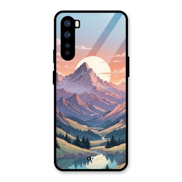 Sweet Evening Glass Back Case for OnePlus Nord