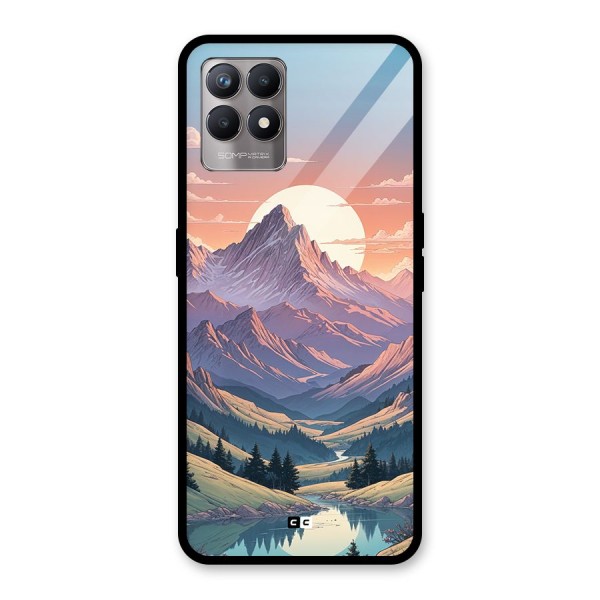 Sweet Evening Glass Back Case for Realme Narzo 50