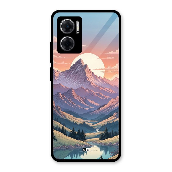 Sweet Evening Glass Back Case for Redmi 11 Prime 5G