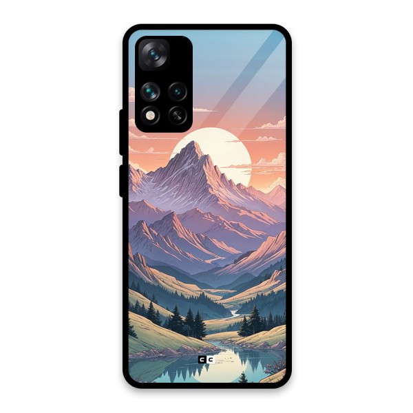 Sweet Evening Glass Back Case for Xiaomi 11i 5G