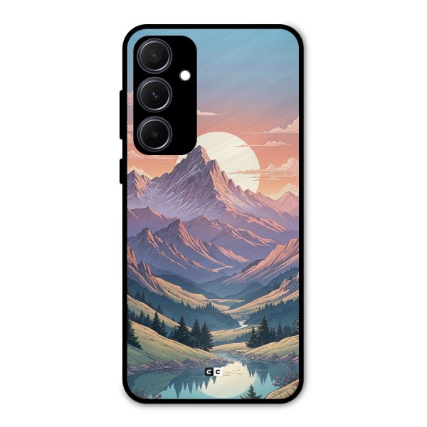 Sweet Evening Metal Back Case for Galaxy A35