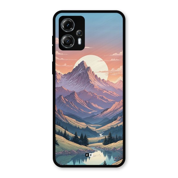 Sweet Evening Metal Back Case for Moto G13