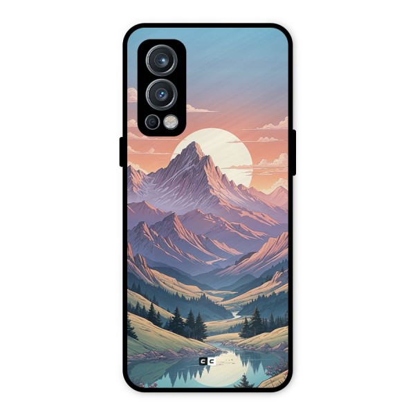 Sweet Evening Metal Back Case for OnePlus Nord 2 5G