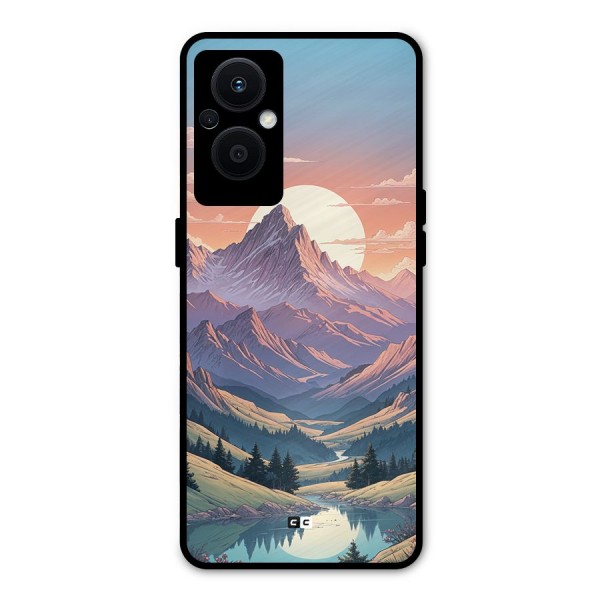 Sweet Evening Metal Back Case for Oppo F21s Pro 5G