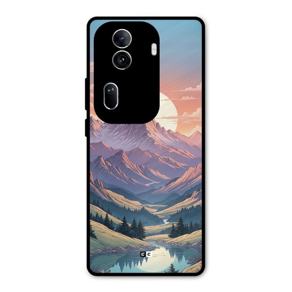 Sweet Evening Metal Back Case for Oppo Reno11 Pro 5G