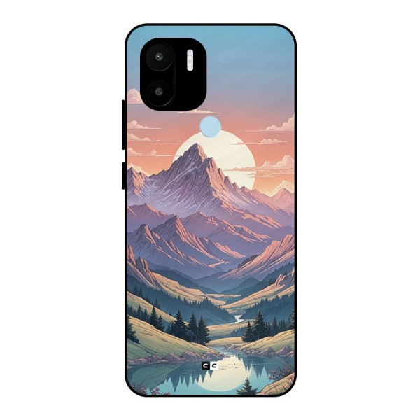 Sweet Evening Metal Back Case for Redmi A1 Plus