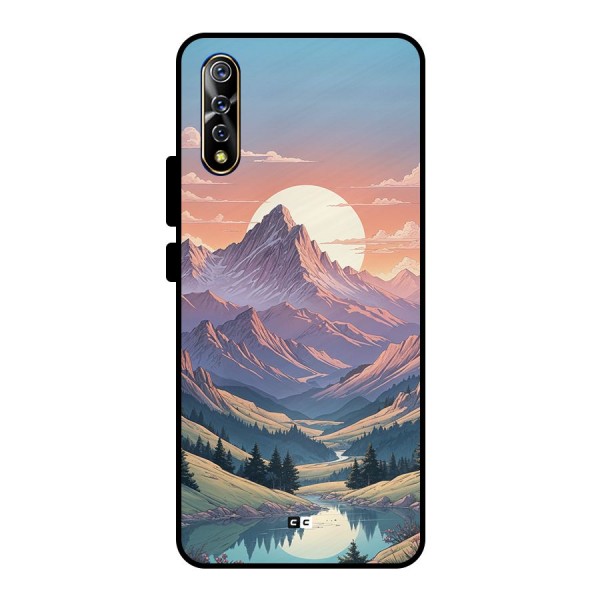 Sweet Evening Metal Back Case for Vivo S1