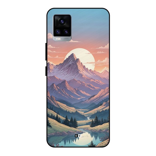 Sweet Evening Metal Back Case for Vivo V20