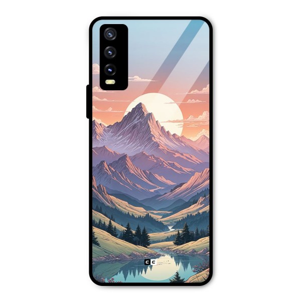 Sweet Evening Metal Back Case for Vivo Y20i