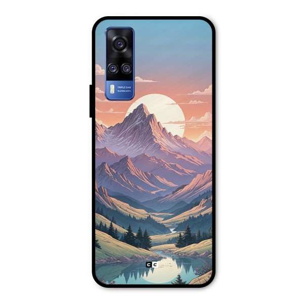 Sweet Evening Metal Back Case for Vivo Y51A