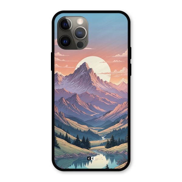 Sweet Evening Metal Back Case for iPhone 12 Pro