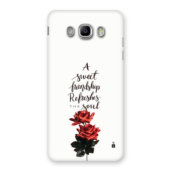 Sweet Friendship Back Case for Galaxy J5 2016
